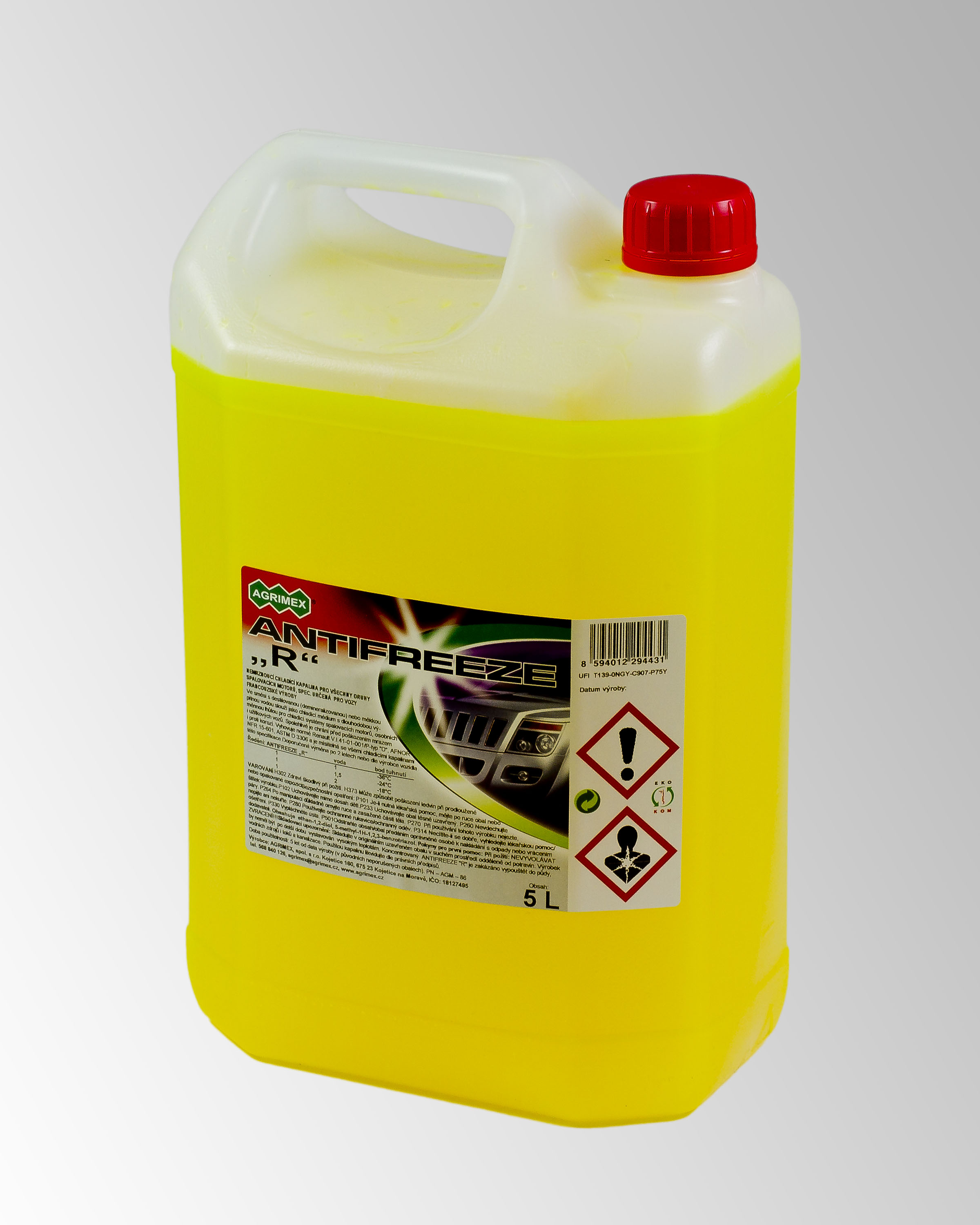 ANTIFREEZE R - 5 litrů